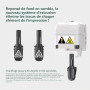 FLASHFORGE Adventurer 3 Pro Imprimante 3D, sans Nivellement à Niveau avec Plaque de Construction en Verre, Support Amovible 240℃