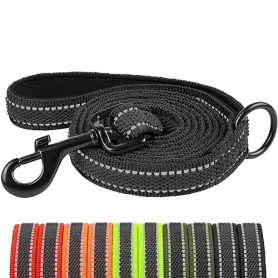 X XBEN Laisse pour Chien avec Poignée Confortable, 15MM-1,2M Laisse Solide et Réfléchissante pour Petits, Moyens et Grands Chien