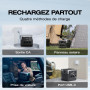 Station électrique portable EF ECOFLOW RIVER 2 Pro, batterie LiFeP04, 768 Wh, charge rapide en 70 min, 3 prises CA de 800 W, gén