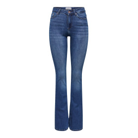 ONLY Jean Flared ONLBLUSH Taille Moyenne Flared Fit Jeans