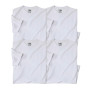 ATLAS FOR MEN - Lot de 4 Tee-Shirts Homme -T-Shirts à Manches Courtes - Disponible en Grandes Tailles du M au 5XL