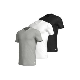 Adidas V Neck Shirt (3pk) Couche de Base supérieure Homme