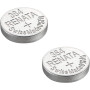 Renata 2X Batterie Montre - Fabriqué En Suisse Toutes Les Tailles Argent Oxyde Batteries , 364 (Sr621Sw)