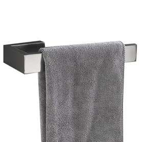 Flybath Porte-Serviette Ouvert sans Couvercel Support-Chiffon en SUS 304 Acier Inoxydable Argent Brossé pour Cuisine Salle de Ba