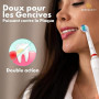 DentaDrift Brossette Oral-B Compatibles, 4-Pack Tête Brosse à Dent Oral B Compatibles - Qualité Premium, Défense Renforcée Contr