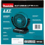 Makita Ventilateur de chantier makita 14.4-18v - sans batterie ni chargeur dcf102z