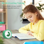 Une minuterie visuelle de 60 Minutes de Bureau pour Enfants et Adultes, Minuterie silencieuse pour la Classe ou la Conférence, H