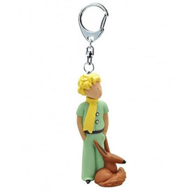 Plastoy Le Petit Prince Porte-clés Petit Prince et le renard - Plastique - 13 cm