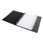 EXACOMPTA Jeu d'intercalaire alphabétique 20 positions en carte blanche 170g, onglets Mylar® A4