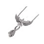 Collier Pendentif Phénix pour Hommes - Oiseau Ancien avec Chaîne de 27,6 Po - Amulette Totem, Hip-Hop, Punk Rock - Bijoux Cadeau