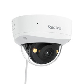 Reolink 4K Caméra de Surveillance PoE, Anti-Vandalisme IK10, Vision Nocturne Couleur, Détection Smart Personnes/Véhicules/Animau