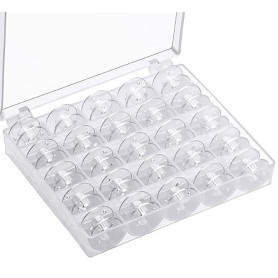 Canette Machine a Coudre,Bobines pour Machine à Coudre Canettes de Couture ​​Universelle Bobine de Machine à Coudre en Plastique