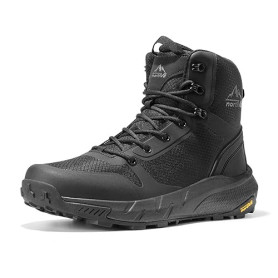 NORTIV 8 Homme Botte Tactique Militaire,Légère et Confortable,Bottes de Combat pour Moto et Randonnée Travail
