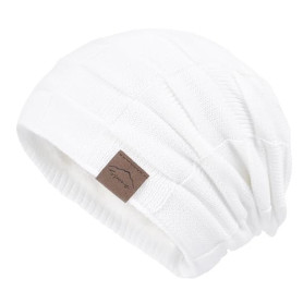 meioro pour Homme Et Femme Bonnet Kalenji,Doux, Élégant et Confortable Réglable Satin Bonnet,Épaississement en Hiver Skull Cap,E