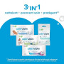 WaterWipes Sensitive+ Newborn & Baby Wipes, Lingettes Pour Nouveau-Nés et Bébés, 240 unités (4 paquets), 3-en-1 nettoie, soigne,