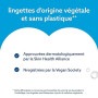 WaterWipes Sensitive+ Newborn & Baby Wipes, Lingettes Pour Nouveau-Nés et Bébés, 240 unités (4 paquets), 3-en-1 nettoie, soigne,