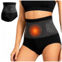 Short Gainant Sculptant Femme Taille Haute Noir XL sans Couture | Short Taille Haute avec Soutien Abdominal Confortable Idéal po