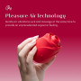 Womanizer Rose Suceur de clitoris | Vibromasseur avec Stimulateur Clitoridien à succion | 6 niveaux d’intensité & 4 motifs de vi