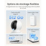 Reolink 3K 5MP Caméra Surveillance WiFi Intérieure 360° PT, E1 Pro | Suivi Automatique, Détéction de Personne/Animal/Pleurs de B