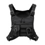 GAESHOW Sac de poitrine tactique pour homme, réglable, fonctionnel, pour hommes et femmes, imperméable, sac de poitrine portable
