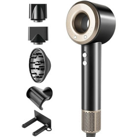 Seche Cheveux, LESCOLTON Sèche-cheveux 500M Ions - Moteur Brushless 110000 tr/min Séchage，Secador 72 dB à Faible Bruit Pour Mais