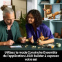 LEGO Pokémon Évoli - Figurine - Set de Construction pour Adulte - Maquette Anime avec Membres, Oreilles & Queue Articulés - Déco