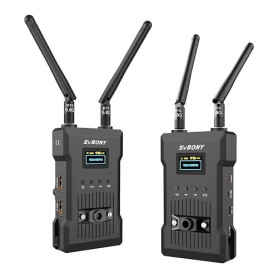 SVBONY ST1 Transmetteur HDMI Sans Fil 4K@30Hz, Portée 300m, APP Temps Réel, 5G/2.4G, Latence 0,06 s, Écran OLED, Convient à la P