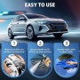 2Pc Advanced Car Quick-Acting Coating Agent Spray, Quick Effect Coating Agent, Spray De RevêTement 3 En 1, Shiny Car Stuff, Pour