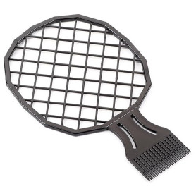 Afro Twist Peigne, Peigne à cheveux afro, Deux-en-un Double Extrémité Hommes Afro Cheveux Bouclés Peigne, Peigne à cheveux afro