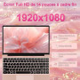 bvate Ordinateur Portable 14" 256 Go Win 11 N4020 Support Expansion 1 to SSD 1080P 2.4G+5G WiFi Mini HDMI & Souris sans Fil et U