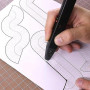 MYNT3D Stylo Super 3D, stylo d'impression 3D compatible ABS et PLA de 1,75 mm