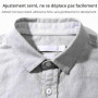 Lot de 5 rouleaux de coussinets de protection de col pour chemises hommes, chemise de col, chapeau de nuque invisible, ruban adh