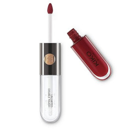 KIKO Milano Unlimited Double Touch 105 | Rouge À Lèvres Liquide En 2 Étapes, Fini Lumineux. Tenue Jusqu’À 12 Heures. Base Coloré