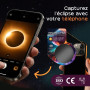 Helioclipse 6/12/25/50/100 Lunette Eclipse Solaire 2026 ISO 12312-2 - Lunettes Eclipse Solaire - Lunette pour Eclipse Solaire