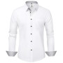 Chemise Homme Manches Longues Ensemble Été Chemise Masculine Vetement Traditionnelle Chemisette Slim Fit Affaires Casual Chemise