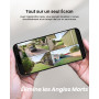 aosu 2K Caméra Surveillance WiFi Extérieure Intérieur sans Fil, Kit 2 Caméras avec aosuBase, sans Abonnement, Autonomie Jusqu’à 
