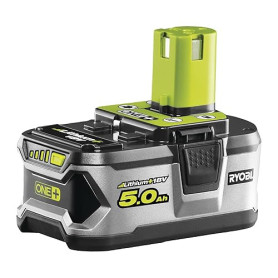 RYOBI - Batterie 18 Volts One+ 5,0 Ah Lithium-ION - Compatible avec Tous Les Outils 18V One+ et 100% Rétro-Compatible - Grande A