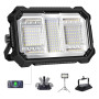 MASMEJOR Projecteur LED Rechargeable, 10000mAh, 8000LM, Base Magnétique | 80W, 206 LEDs, 5 Modes d'éclairage, Sortie USB, IP53,