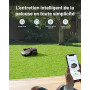 Mammotion YUKA Mini Vision Robot Tondeuse Intelligent sans RTK | Navigation AI Vision à Triple Caméra, Jusqu'à 700 m², Cartograp