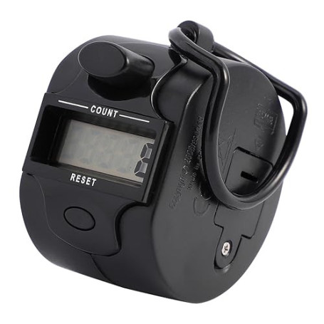 Cabilock Compteur Manuel À Main Numérique Compteur De Doigts Électronique À 5 Chiffres Jusqu’À 99999 Lot De 2 Compact avec Annea