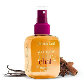 Jean & Len Parfum capillaire You're My Cutie Chai, formule nourrissante aux acides aminés & panthénol, parfum hivernal d'épices