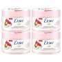 Duschdas Gommage douche exfoliant Dove aux graines de grenade et au beurre de karité 225 ml (paquet de 4)