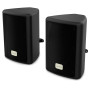 Audibax Pícolo PR-41 - Enceintes Hi-FI Passives d'Étagère - Paire d'Enceintes Stéréo à 2 Voies - Haut-Parleur 75W - Support Mura