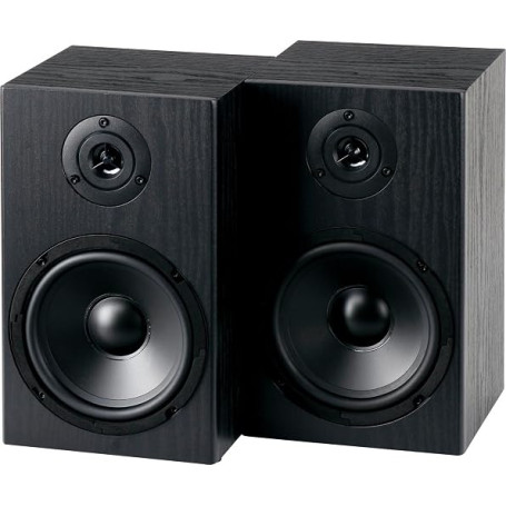 McGrey BSS-265 BK 6, 5" Enceintes HiFi Bibliothèque Paire Noires 2X 40W RMS | Enceintes hi-fi compactes, Puissance admissible: 8