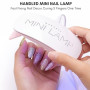 Makartt Mini Lampe LED pour Ongles Gel USB 6W | Blanc-Rose, Lampe UV/LED Pro, 60s Minuterie, 50% plus Rapide, 6W, Idéal Maison &