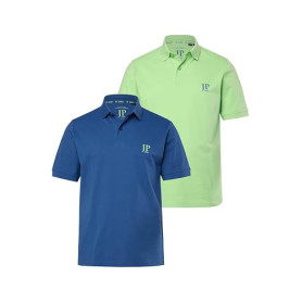JP 1880 Poloshirts, Basic, 2er-Pack, Piqué, Gekämmte Baumwolle Chemise Homme (Lot de 1)