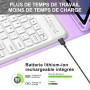 Coque Clavier pour Samsung Galaxy Tab S10 FE+ Plus 13.1" 2025, Clavier Azerty Français Bluetooth DéTachable, étui avec Bluetooth