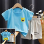 XM-Amigo Ensemble Bébé Garçon et Garçon Enfant, T-Shirt et Short à Manches Courtes, Lot de 3 Ensembles 6 Pièces, Tailles 50 à 13