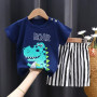 XM-Amigo Ensemble Bébé Garçon et Garçon Enfant, T-Shirt et Short à Manches Courtes, Lot de 3 Ensembles 6 Pièces, Tailles 50 à 13