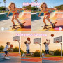 Appareil Photo Numérique 1080P 44MP Caméra Vlogging pour Enfants Ados, FHD Compact Portable avec Écran 2,4" Zoom 16X, Mini Camér